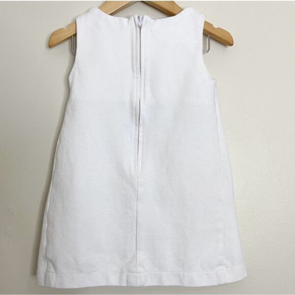 Hartstrings White dress with colored spirals 4T - Picture 3 of 5